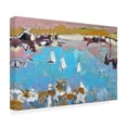 thumbnail image 2 of Canvas Wall Art - Per Anders 'Daisies and Sails' Wall Art for Living Room, Bedroom, or Office Décor by Trademark Fine Art - 24 x 16 Inches, 2 of 4