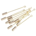 thumbnail image 4 of 10 Uds. Pin de palo de Metal de 5cm para accesorios de joyería DIY Pin de larga para solapa Oro Yuyangstore Broche de solapa de cuello, 4 of 8