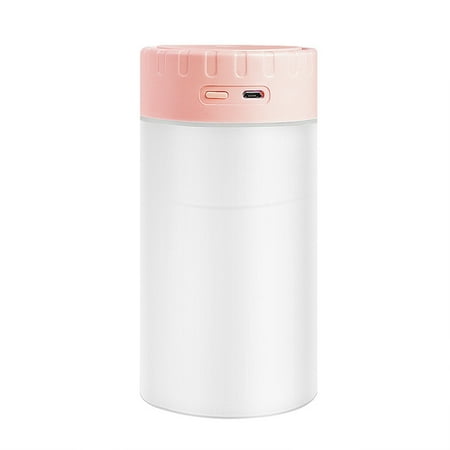 

YuanRX Colorful Mini humidifier Car Aroma Diffuser Oil Diffuser 400ml Cool Mist Air Humidifier Auto Shut Off 2 Spray Modes Three Light Modes Super Quiet Humidifiers for Bedroom (Clearance)