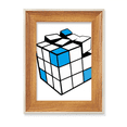 thumbnail image 1 of Magic Cube Color Toy Desktop Wooden Photo Frame Display Picture Art Painting Multiple Sets, 1 of 3