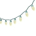 thumbnail image 3 of Holiday Time 100-Count Warm White LED Diamond-Cut C9 Christmas Lights, with Green Wire, 58', 3 of 4