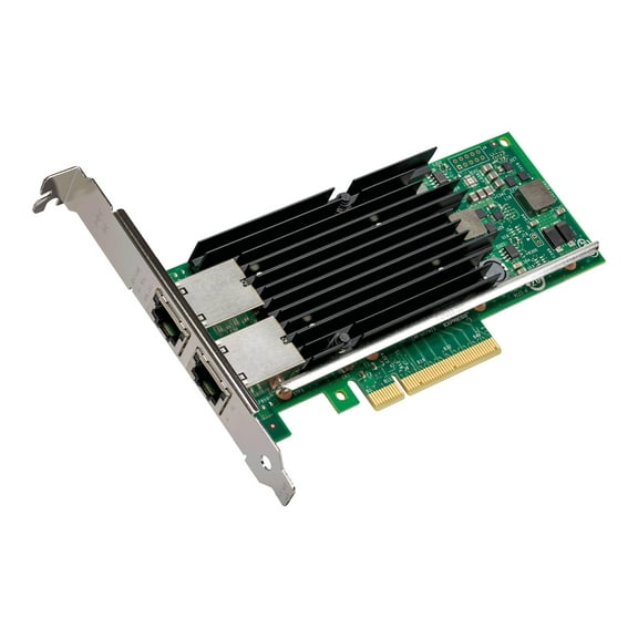 Intel X540-T2 Dual Port Ethernet PCI Express x8 Network Adapter 2x 10GBase-T RJ45 Bulk X540T2BLK