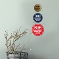 thumbnail image 3 of Circle Disconnect When Not In Use Sign (Brushed Silver) - Large, 3 of 4