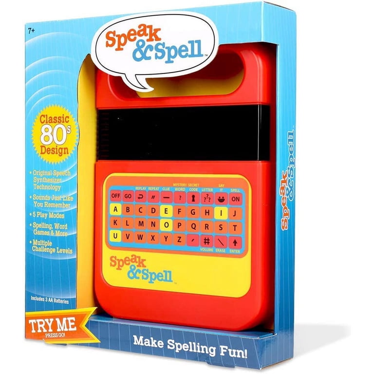 スピークアンドスペル Old School Electronic Game - Speak & Spell Educational Toy