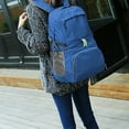 thumbnail image 4 of Fiudx Mochila Plegable, Bolsa de Viaje de Gran Capacidad, Mochila Ultraligera para Exteriores, Solución de Almacenamiento Compacta, Ideal para Senderismo, Compras y Desplazamientos, Uso Versátil, Dis, 4 of 6