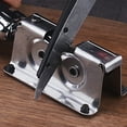 thumbnail image 2 of Ayyufe Sharpener; Sharpener Plastic Handle Multifunctional Manual Kitchen Stainless Steel Cutter Sharpener for Scissors; Black, 2 of 4