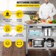 thumbnail image 3 of Mesa de preparación de alimentos para exteriores VEVOR Commercial de acero inoxidable, 3 of 9