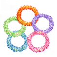 thumbnail image 2 of Conjunto de 80 piezas de collar hawaiano engrosado con encriptación de flores para fiesta de Kaifeng, anillo para la cabeza, pulsera, disfraz para actuación en el escenario, 2 of 2