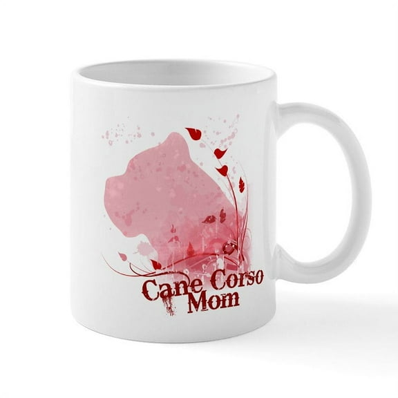 CafePress - Cane Corso Mom Mug - 11 oz Ceramic Mug - Novelty Coffee Tea Cup