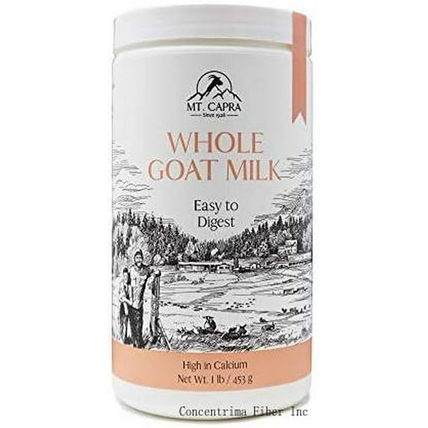 Whole Goat Milk By Mt. Capra A Whole Goat Milk Powder From NonGMO
