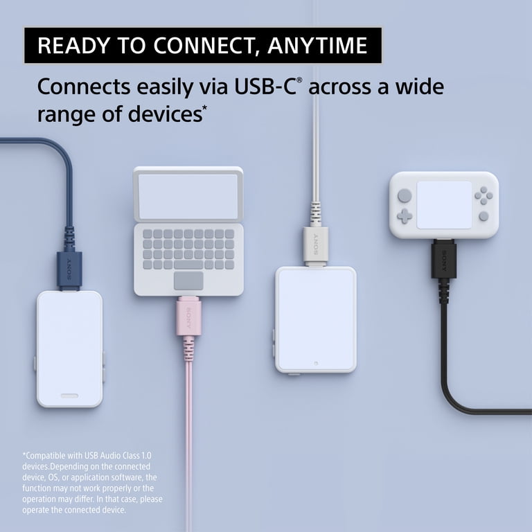 Sony, In-ear Headphones, IER-EX15C, USB-C Wired Black - Walmart.com