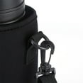 thumbnail image 3 of M Buder Funda para Botella de Agua de Neopreno con Correa Ajustable Portabotellas Térmico para Acampar Senderismo Pesca Actividades al Aire Libre Altura 26 cm / 10.2 pulgadas, 3 of 9