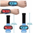 thumbnail image 2 of Wrist Bands for Nintendo Switch Controller Game Just Dance 2020 Just Dance 2019, Adjustable Elastic Strap for Joy-Cons Controller, Two Size for Adults and Children, 2 Pack, 2 of 7