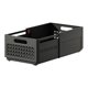 thumbnail image 2 of Organizador de cajones profundos, contenedor de almacenamiento ajustable, divisor, almacenamiento plegable negro, 2 of 9