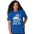 thumbnail image 3 of Never Give Up Rhino to Unicorn Gym Men's Graphic T Shirt Tees Brisco Brands L, 3 of 6