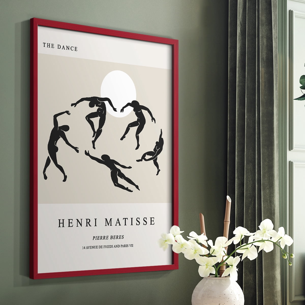 Matisse XCII Framed Print - Solid Wood