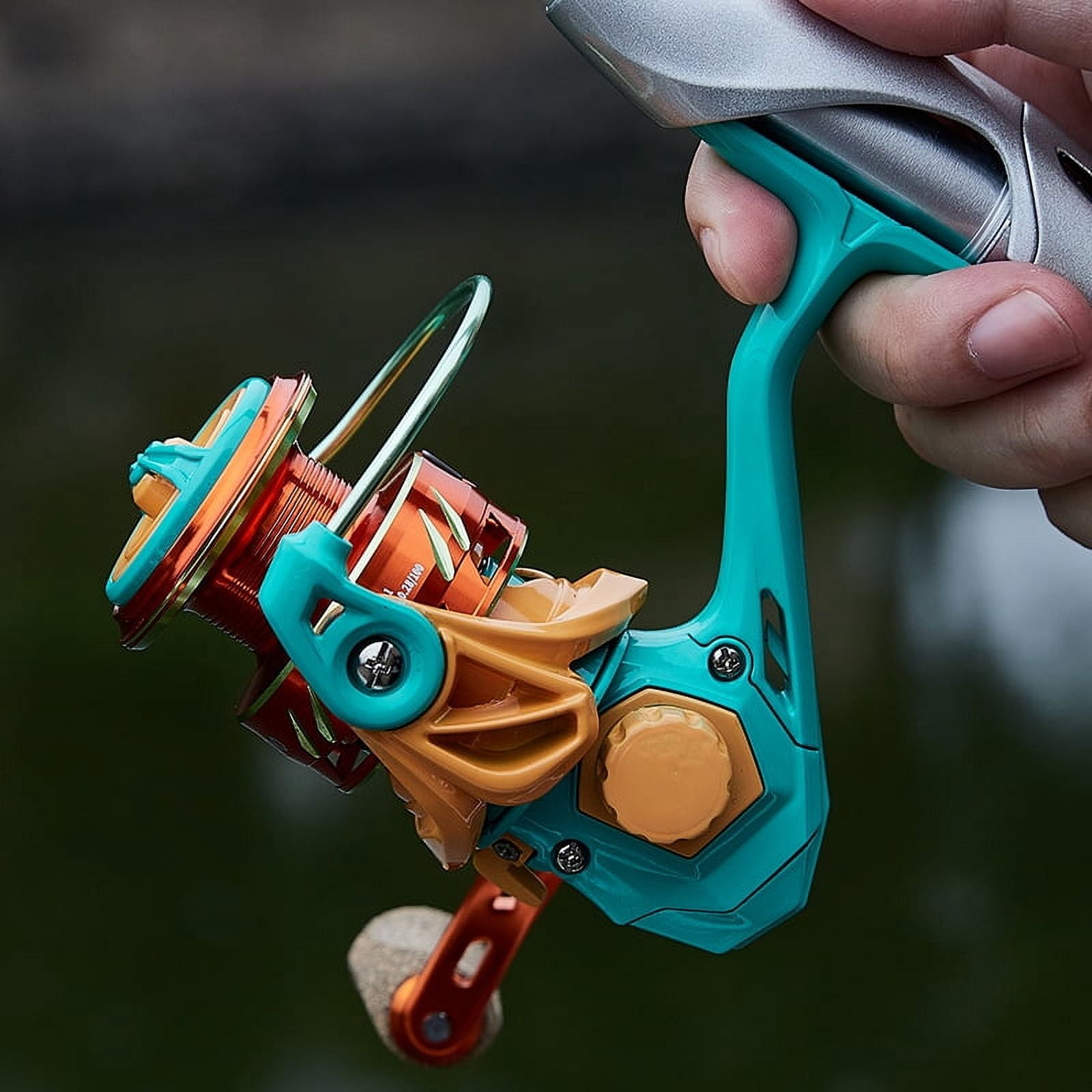 BILLINGS 1000-6000 Spinning Fishing Reel Max Drag 10KG Aluminum Spool 5.2:1 Freshwater Saltwater Spinning Reel
