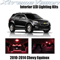 XtremeVision Interior LED for Chevy Equinox 2010-2014 11 pcs Red Interior LED Kit   Installation Tool