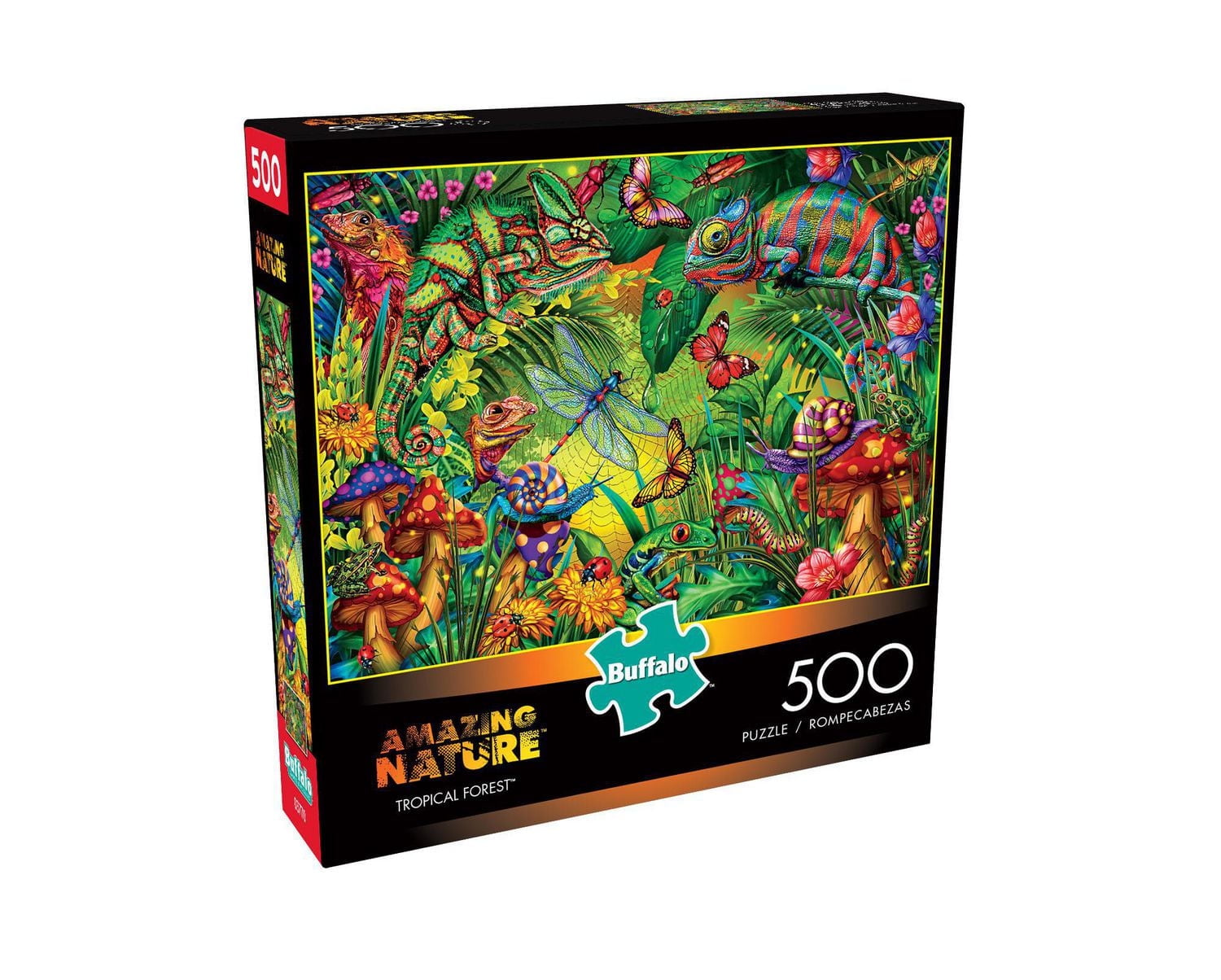 Buffalo Games Le puzzle Amazing Nature Tropical Forest en 500 pièces