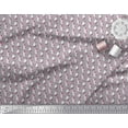 thumbnail image 3 of Soimoi Satin Silk Fabric Cat Animal Printed Fabric 1 Yard 42 Inch Wide, 3 of 3