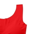 thumbnail image 7 of SMihono Breathable Bras for Women Full Coverage Seamless Back Smoothing T-Shirt Bra No Underwire Soft Comfortable Underwear Red M, 7 of 7