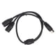 thumbnail image 1 of Cable divisor DIN macho de 6 pines a 2 enchufes hembra Cable de extensión DIN multifuncional de 6 pines 1.6 pies, 1 of 8