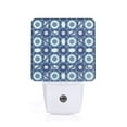 thumbnail image 1 of Fotbe Vintage Blue Luz Nocturna LED, Luz de Noche con Sensor de Luz Natural de Anochecer a Amanecer, Se Enchufa a la Pared, Blanco Cálido 0.5W-US, 1 of 7