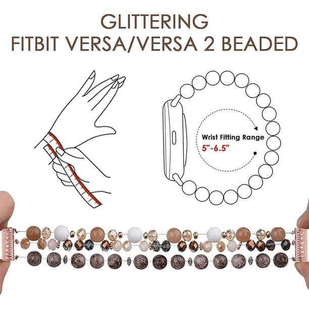 Dressy fitbit store versa bands