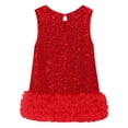 thumbnail image 2 of XXWXYD Toddler Girls Sequin Dress Sparkly Sleeveless A Line Wedding Par𝗍y Pageant Formal Gown Princess Dresses Special Occasion Flower Girl Dress Kids Formal Wear Sparkly Gown Pageant Gown Toddler F, 2 of 6