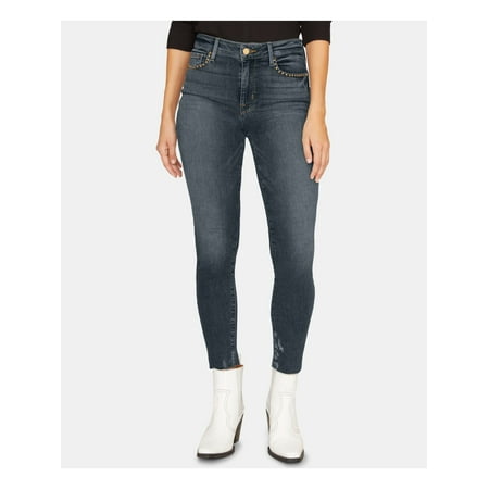 SANCTUARY $129 0732 Blue Social Glamour Ankle Casual Jeans 31 Waist B+B
