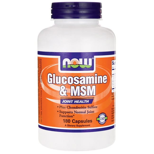 NOW Foods Glucosamine & Msm 180 Caps