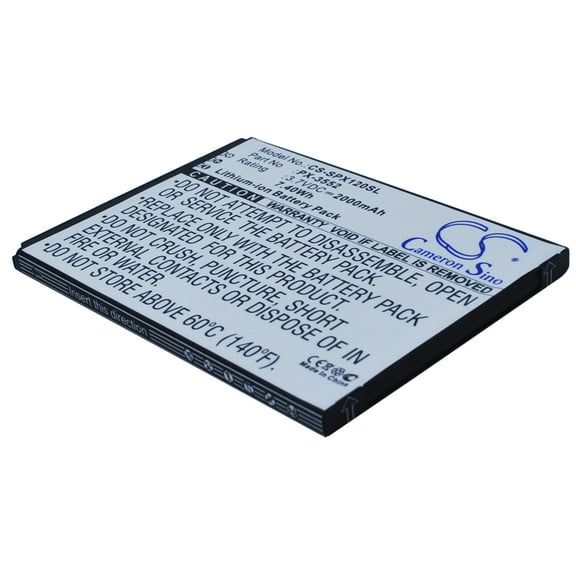 2000mAh PX-3552-912 PX-3552-675 PX-3552 Battery for SPX-12