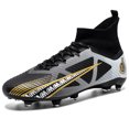 thumbnail image 3 of Botas de fútbol para hombre, botas de fútbol para niños, botines de fútbol profesionales TF/FG, botas de fútbol antideslizantes para entrenamiento de césped y fútbol sala al aire libre, 3 of 5