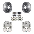 thumbnail image 1 of Transit Auto Rear Disc Brake Caliper Rotors and Ceramic Pads Kit for Car Toyota RAV4 KC8-100046T, 1 of 11