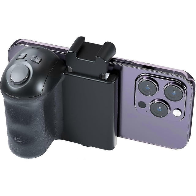 high qualityPhone Camera Grip with Zoom Remote, Smartphone Handle Holder with Wireless Shutter, Phone Filming Accessories Vlog Shooting