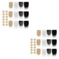 thumbnail image 1 of Inteprter Tela de piel sintética gnomo barba disfraz ropa fiesta suministros juguete enano artesanía Tipo 1 2piezas, 1 of 6