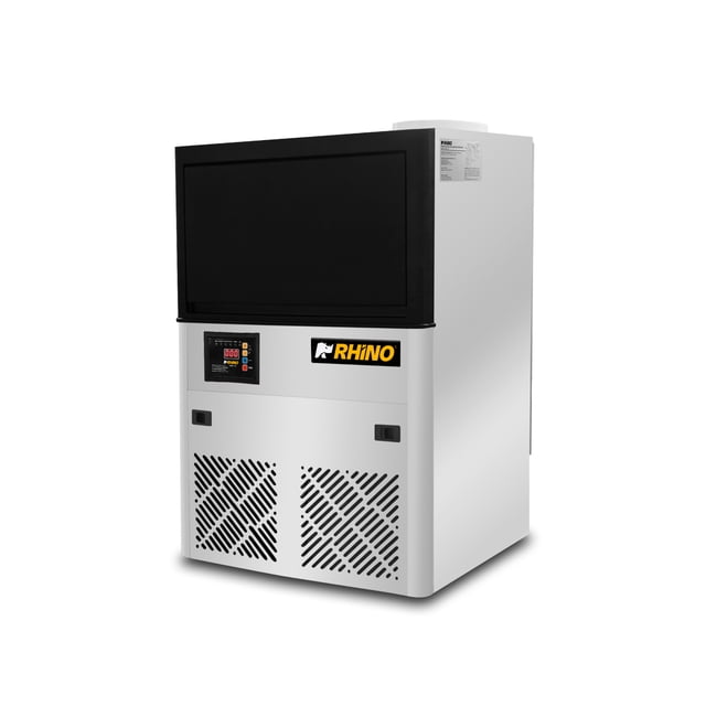 Máquina de hielo Rhino, Producción de 40 kg/día, Hielos en Cubos, Acero Inoxidable, FAHIEL-40