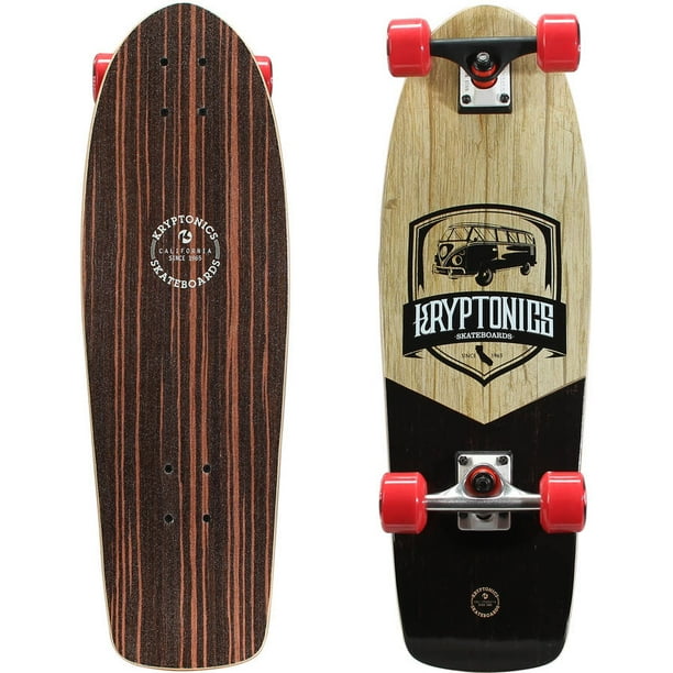 Kryptonics 28" Complete Cruiser Skateboard (28" x 8.75")