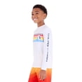 thumbnail image 2 of U.S Polo Assn. Boys Long Sleeve Chest Stripe Rashguard, Sizes 4-18, 2 of 5