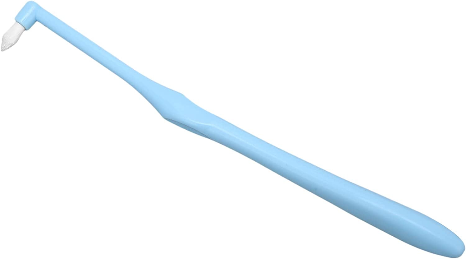 Interspace Brush, Single Plastic Oral Health Floss Interdental Cleaners Clean Braces for Daily Use for Dental Implants blue