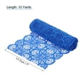 thumbnail image 2 of Lace Ribbon 10 Yards 7 Inch Lace Flower Trim for Craft Headbands Wedding Blue, 2 of 5