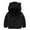Black, variant on Kids Coat Thicken Fleece Jacket Hoodies Cute Bear Kids Zip Up Hoodie Kids Boy 4-5 Years