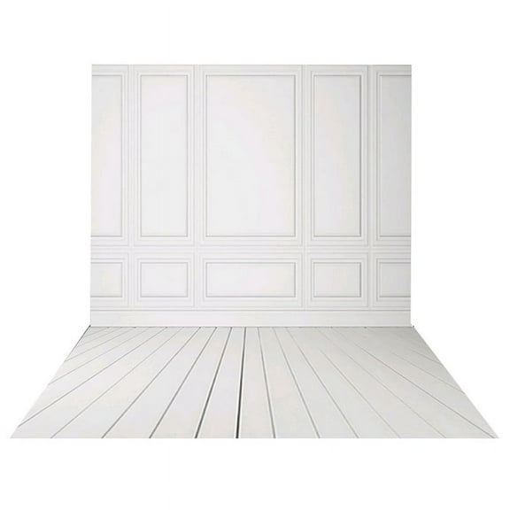 3x5ft Vinyl Photography backdrops White Brick Wall wood floor wedding background for photo