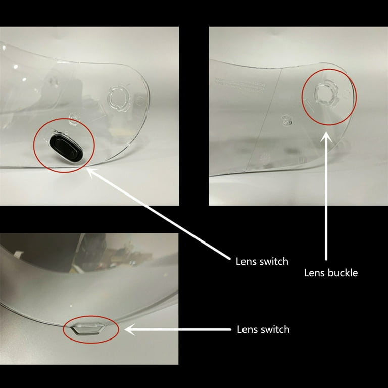 Motorcycle Anti-scratch Wind Shield Helmet Lens Visor Full