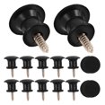thumbnail image 2 of HONMEET 100pcs Guitar Strap Lock Buttons with Screws - Metal Mushroom End Pins Replacement for Acoustic Electric Bass Ukulele, 2 of 7