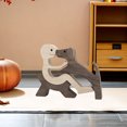 thumbnail image 4 of Homerr Personalized Wooden Ornament Wooden Carvings Ornament for Memory Gifts Nordic Style Cute Pet & Owner Loving Statues for Dog Rabbit Bird Home Custom Family Name Puzzle, 4 of 7