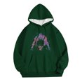 thumbnail image 2 of VBARHMQRT Sweat à Capuche de Soleil pour Hommes Style Décontracté Ample Extérieur Style Graffiti, 2 of 3