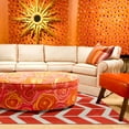 thumbnail image 2 of Jill Rosenwald Rugs Fallon Poppy Red Area Rug, 2 of 3