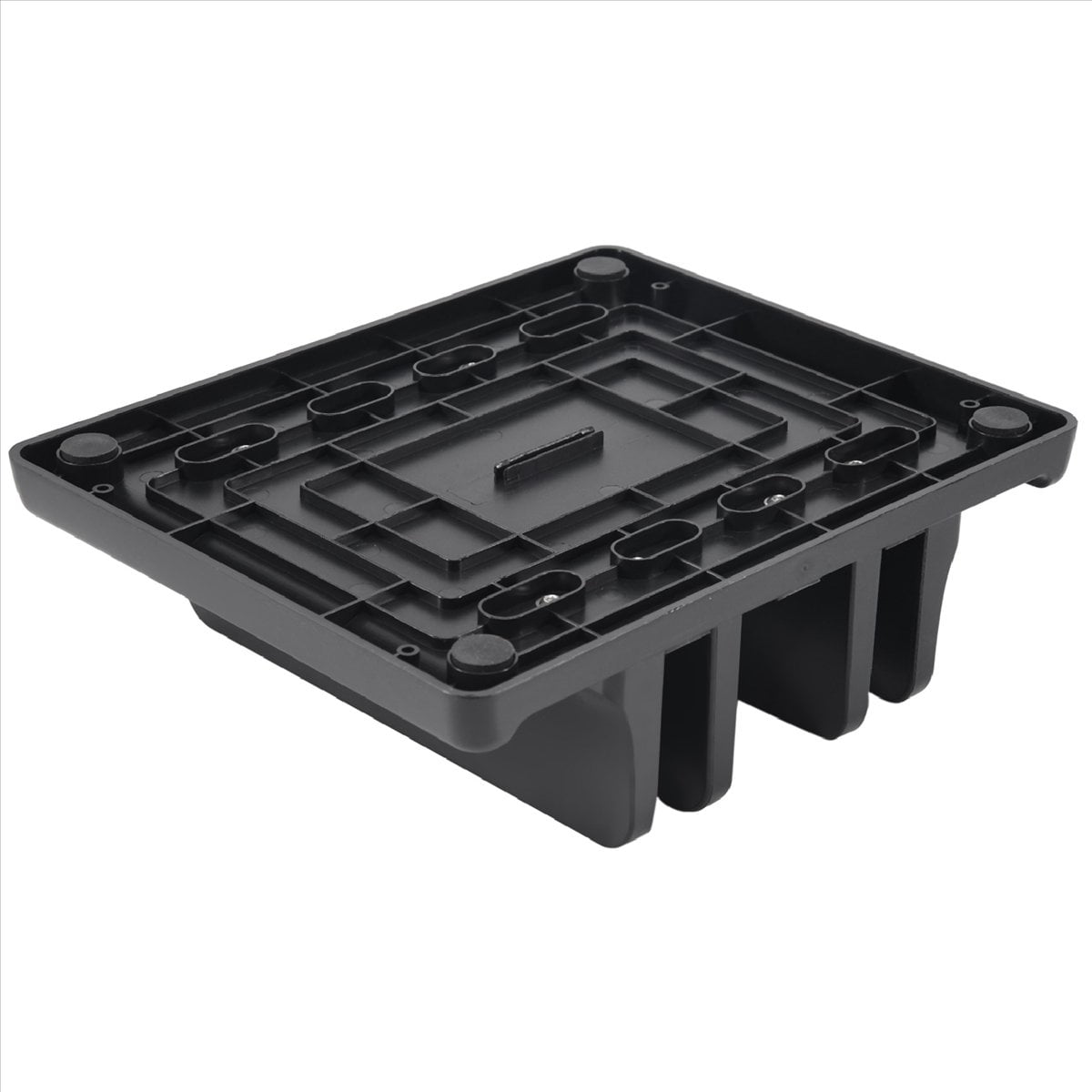 2X Laptop Stand Vertical Computer Stand Vertical Desktop Stand Space-Saving Desktop Storage Rack (3 Slots),2 x Vertical Laptop Stand,Black