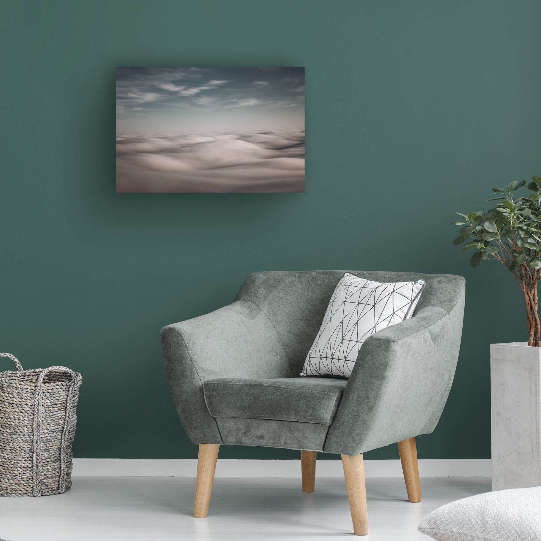 Trademark Fine Art Tim Mossholder Above The Clouds Canvas Wall Art